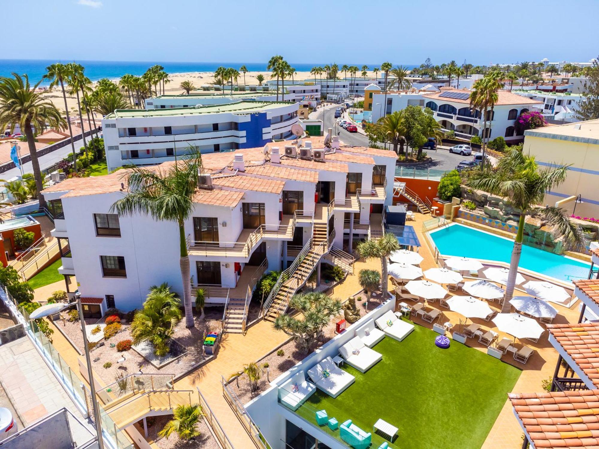 Casas Pepe Apartments & Spa- Adults Only بلايا ديل إنغلز المظهر الخارجي الصورة